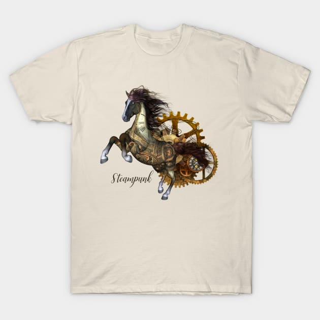 Awesome steampunk hors T-Shirt by Nicky2342